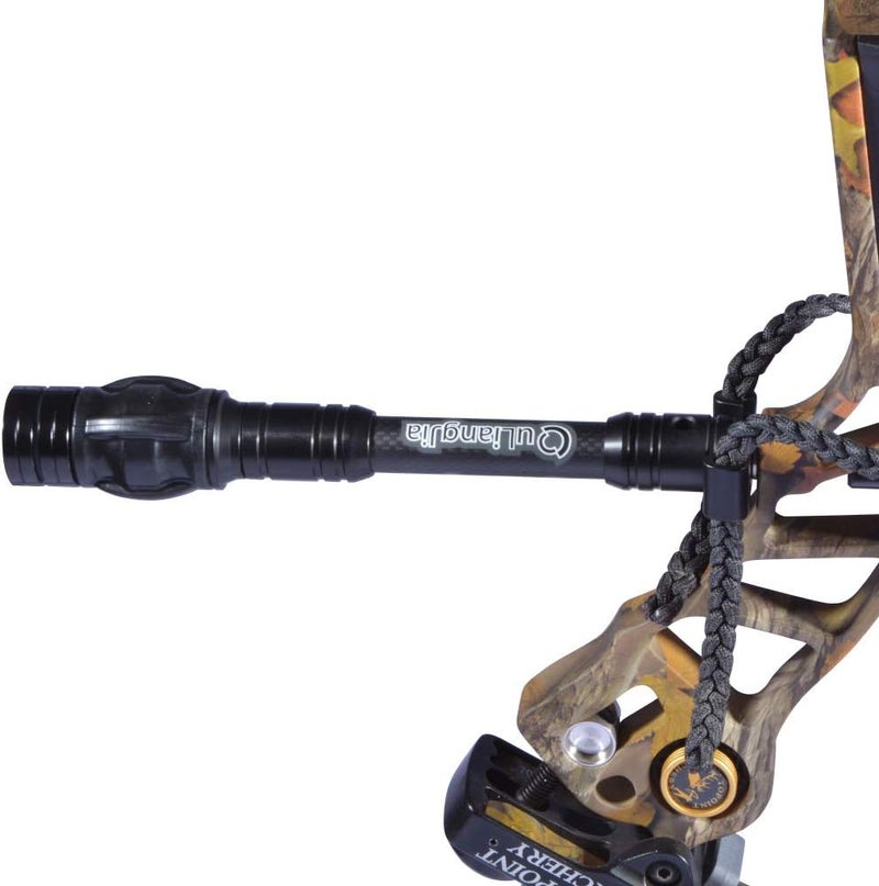 SHARROW Archery Bow Stabilizer for Compound Bow Carbon Fiber Stabilizer Damping System and Weights Kit Single Side V-bar and Bow Stabilizer Set - Image 4